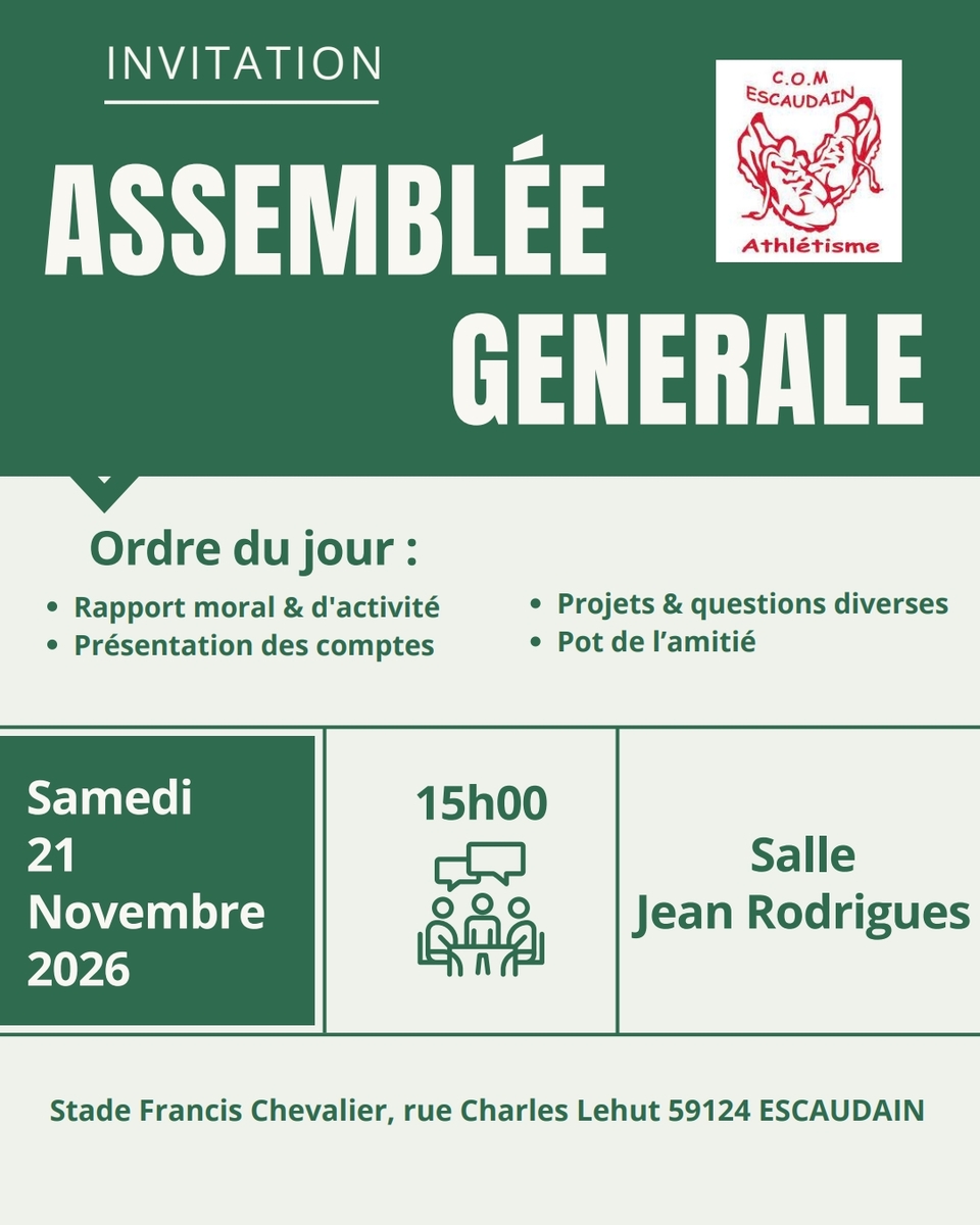 ASSEMBLEE GENERALE COME