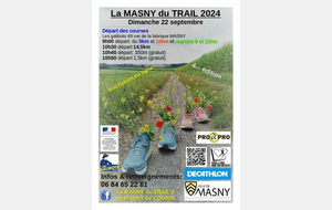 LA MASNY DU TRAIL (Challenge RUN OSTREVENT) - MASNY