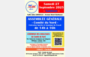 AG FSGT + RECOMPENSES CHALLENGE