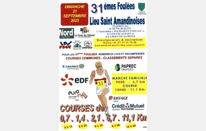 FOULEES LIEU SAINT AMAND